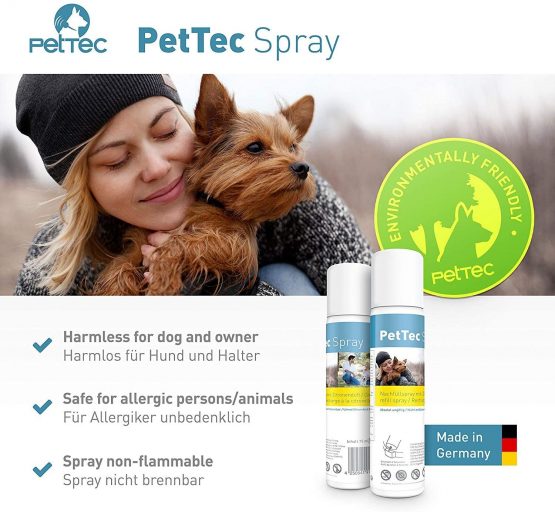 PetTec AntiBark Spray x3, Refill Can for Remote Training Collars, Safe