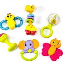 infunbebe 6 Pack Teething Toys for Baby and Toddler Aged 3 Months +