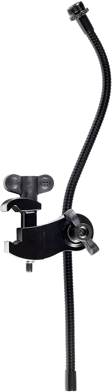 Meinl Percussion Mic Rim Clamp, Flexible Clamp for Microphone, For 0.375 Inch and 0.625 Inch Microphone Clips, Steel