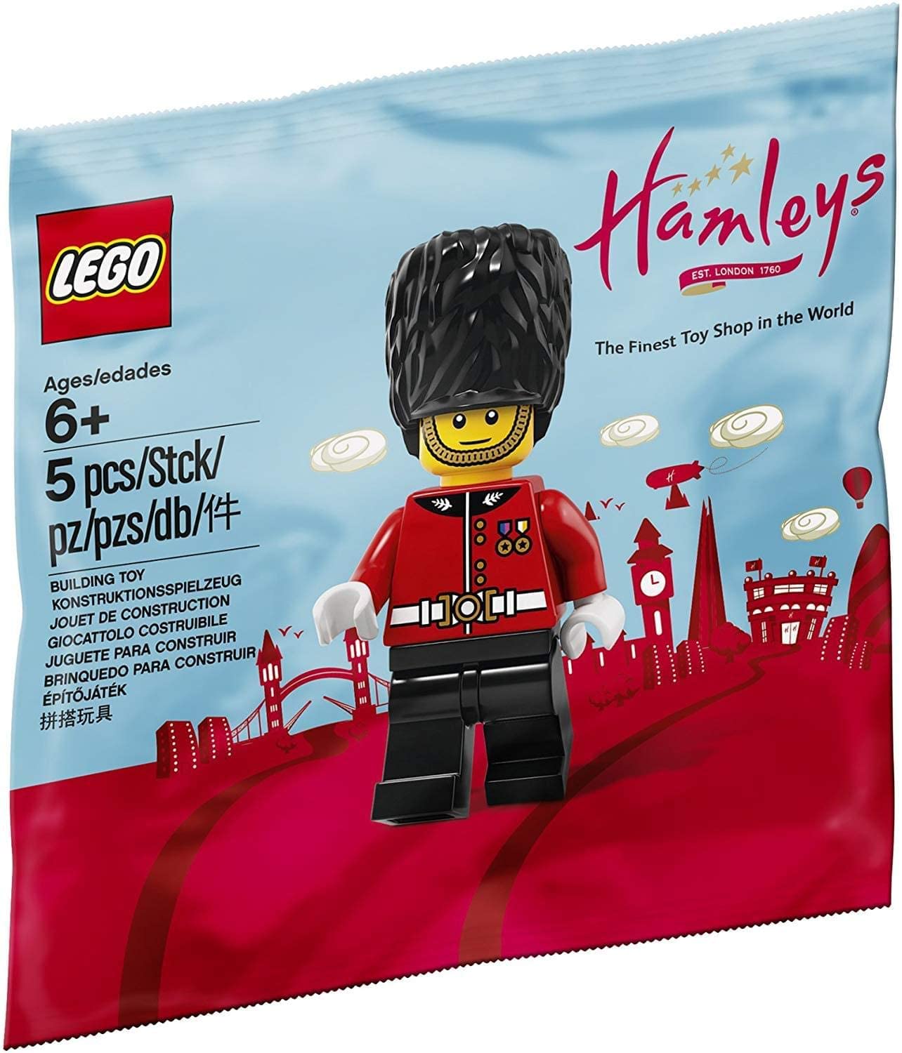 LEGO Hamleys Exclusive Royal Guard Minifigure 5005233, Red - Image 3