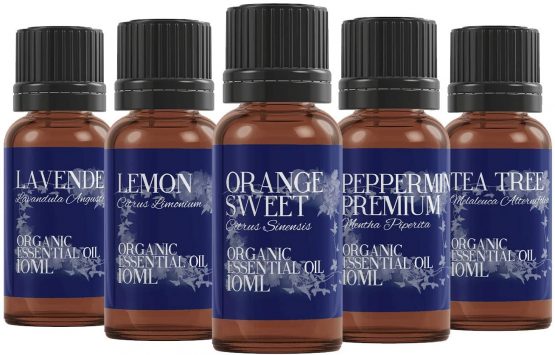 Mystic Moments | Organic Essential Oil Starter Pack - Favourite Oils - 5 x 10ml - 100% Pure - Image 2