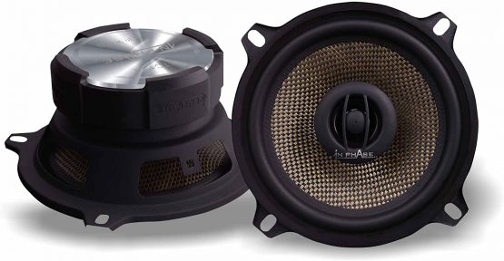 In Phase Car Audio XTC10.2 160W 4" XTC Series 2-Way Coaxial Speaker System, Glass Fibre Cone, Directional Rotary Tweeter, Easy Install