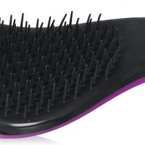 Detangling Hair Brush - Best Detangler Brush by Debonhair - Easily Removes Tangles & Knots - Detangling Brush For All Hair Types (Wet, Dry, Short, Long, Thick) - Adults and Kids (Gorgeous Purple)