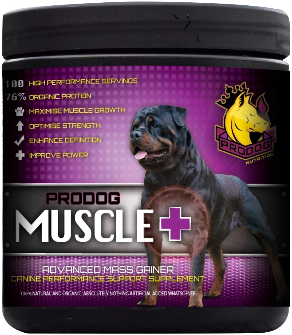 ProDog Nutrition Muscle+ Natural & Organic Weight Mass Gainer For