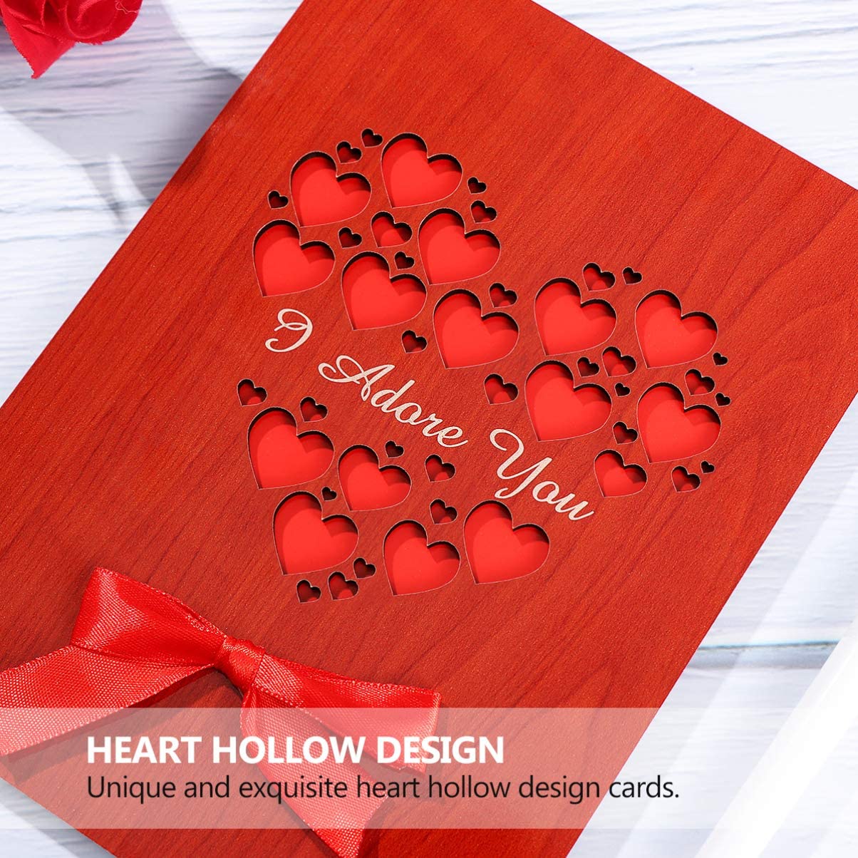 I Adore You Card 1pc with Box - Image 3
