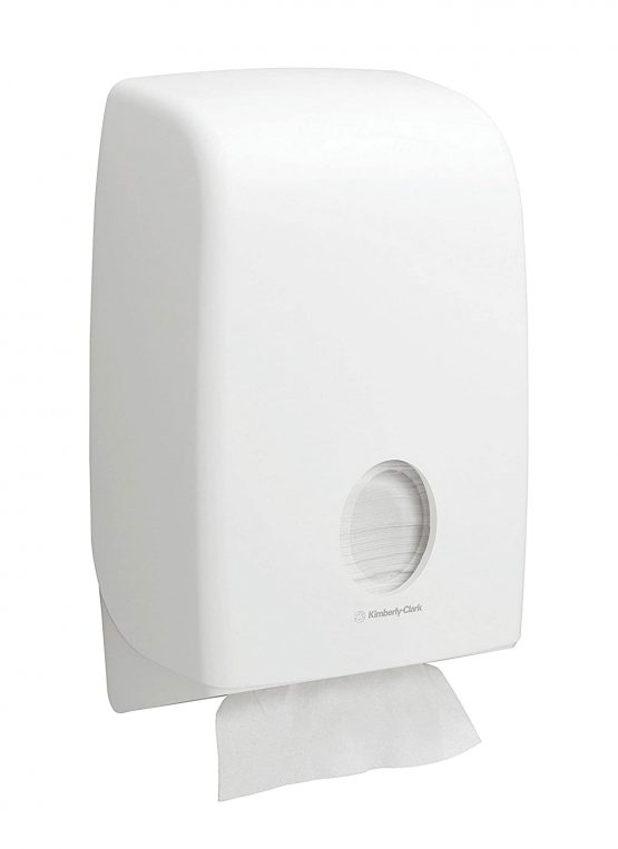 Aquarius Folded Hand Towel Dispenser 6945-1 x White Paper Towel Dispenser