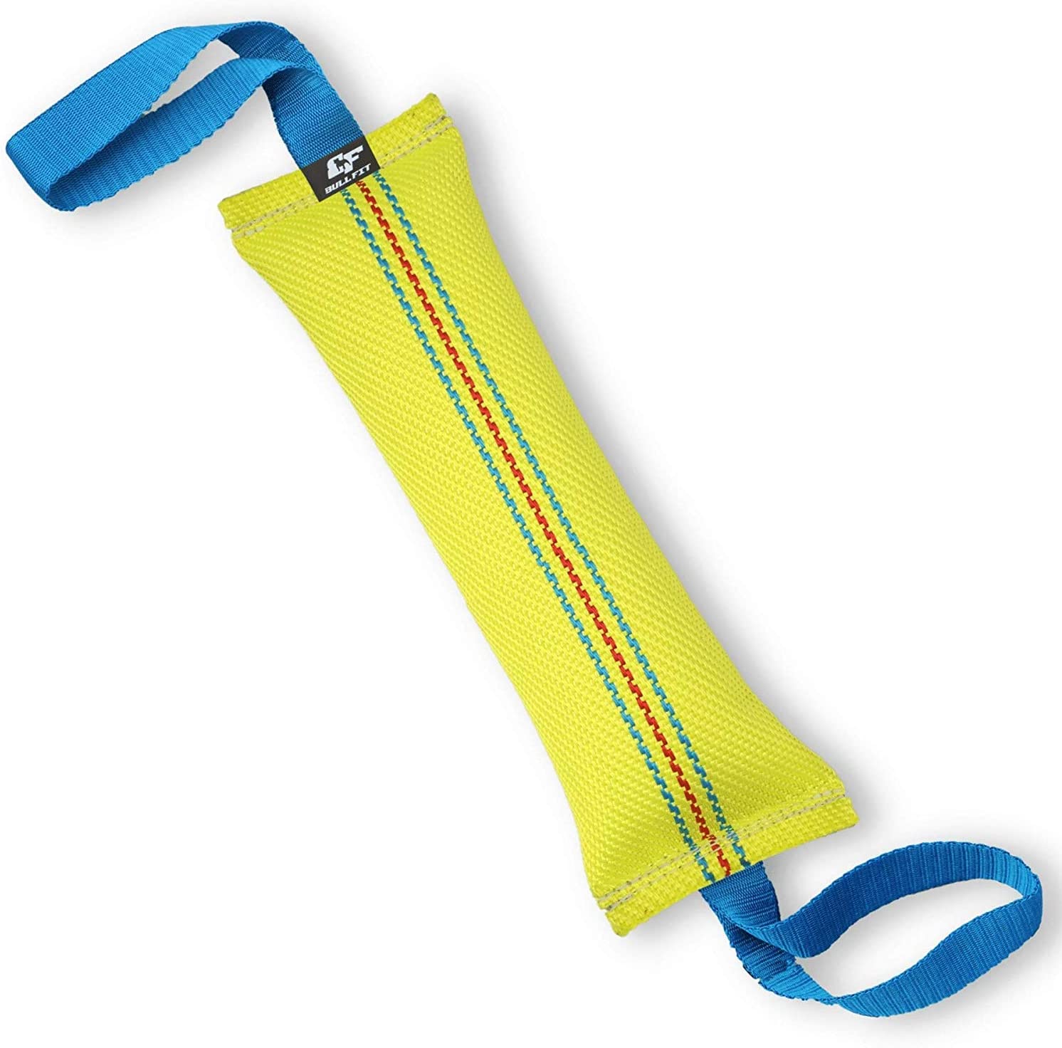 Bull Fit Dog Tug Toy 30 cm with 2 Strong Handles, Made of Durable & Tear-Resistant Fire Hose