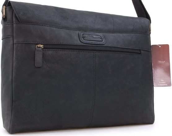 ASHWOOD - Messenger Bag - Cross Body/Shoulder/Laptop Bag - Business Office Work Bag - Genuine Leather - Pedro - Image 4