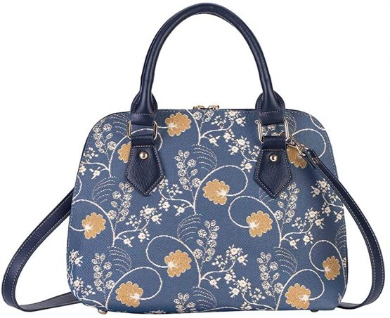Signare Tapestry Handbags Shoulder bag and Crossbody Bags for women with Floral Design - Image 3