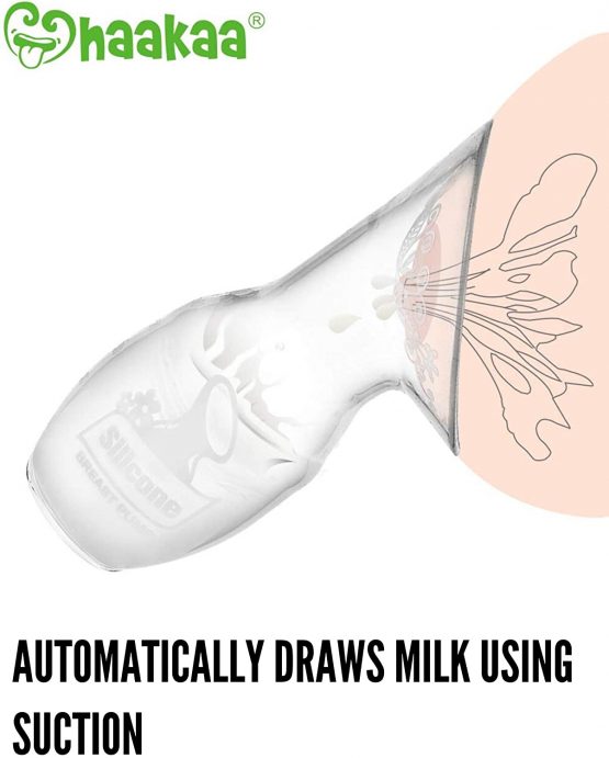 Haakaa Generation 1 Silicone Breast Pump, 100 ml Capacity - Image 3
