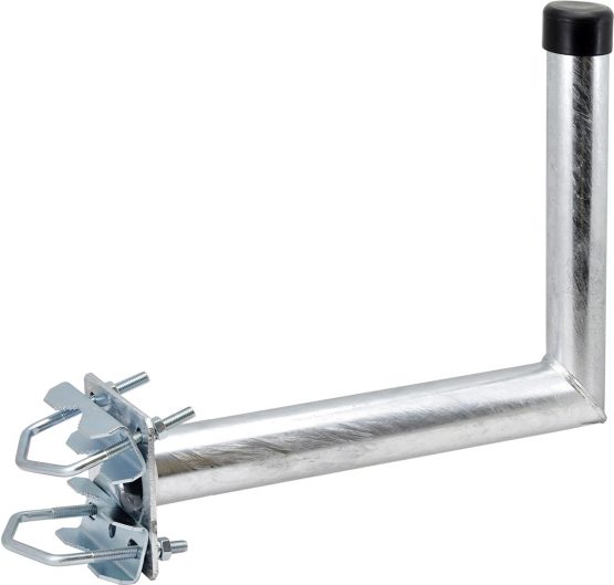 Satix SRH00101 pole mount bracket 40 cm mast holder satellite dish steel