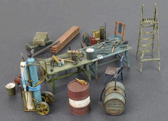 Miniart MIN35591 Plastic Model kit, Various - Image 3