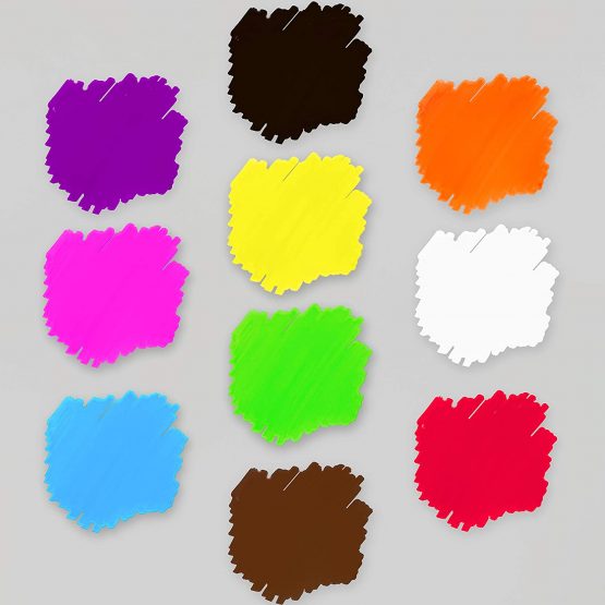 Stationery Island D30 Assorted Colours Chalk Pens - 3mm - Pack of 10 - Fine Bullet Nibs - Dry Wipe Erase Liquid Markers - For Glass, Mirrors, Windows, Whiteboards, Signs and Nonporous Blackboards - Image 4