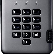 iStorage diskAshur PRO2 SSD 4TB Secure Solid State Drive, FIPS Level 2 Certified - Password Protected, Dust/Water-Resistant IS-DAP2-256-SSD-4000-C-G