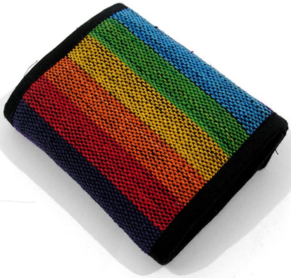 Rainbow Hippy Wallet, Multicolour