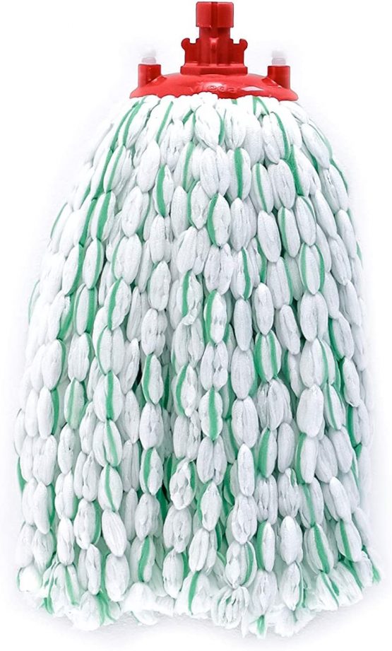 Vileda 159808 Microfibre& Clean SuperMop Bow, Green - Image 2