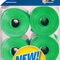 OUT! Dog Poop Pick-Up Bags, strong and Leakproof - Green (Pack of 120)