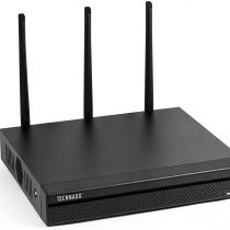 Technaxx Germany WiFi NVR-Recorder Security Network Video Recorder WiFi Wireless Camera Connections WorldWide Access Alarm Activation System Real Time Monitoring TX-64