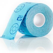 Neo G Kinesiology Tape – Breathable Elastic Therapeutic Sports Tape for Pain Relief, Knee, Shoulder, Ankle, Epicondylitis, Injury Recovery - Water Resistant – Class 1 Medical Grade – Unisex – Blue