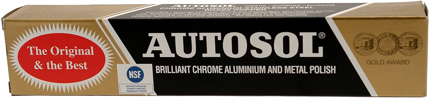 Autosol Metal Polish Paste for Home Bike, Boat and Car Cleaning, Alloy Wheel Cleaner