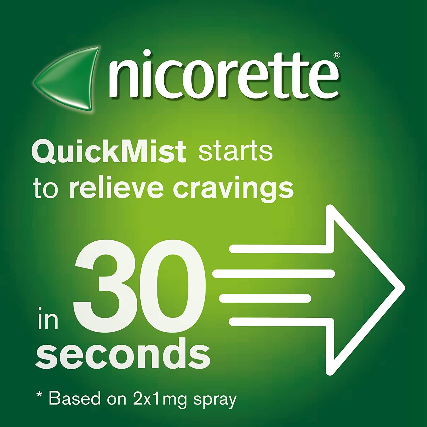 Nicorette Quickmist Cool Berry Mouthspray, Nicotine Mouthspray- Duo- 2x150 Sprays (Quit Smoking and Stop Smoking Aid) - Image 2