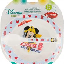 Stor ST-44078 Baby Microwave Set 2 Pieces, Multicoloured, mediano