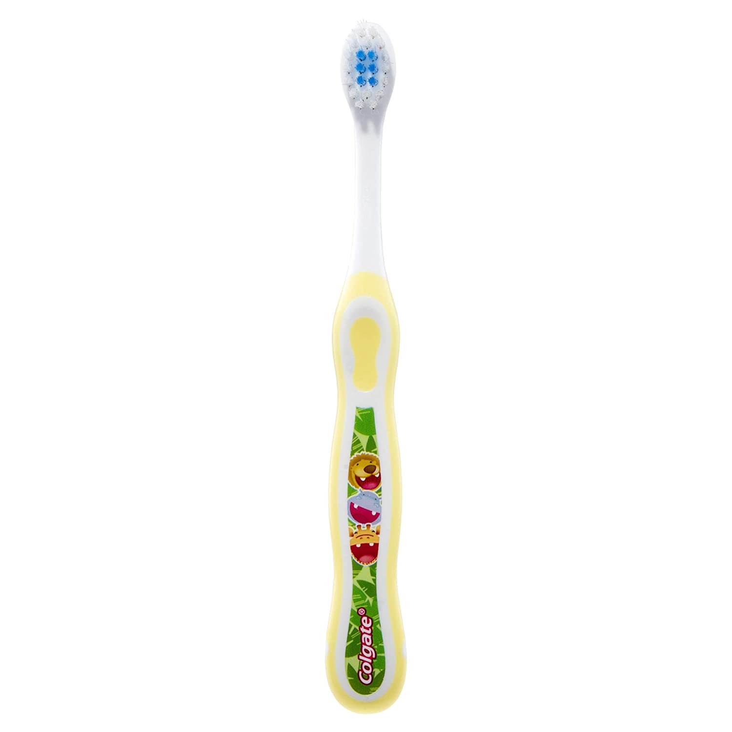 Colgate Kids Toothbrush 0-2 Years, Baby Toothbrush, Extra Soft bristles, Gently and Effectively Clean First Teeth - Image 3
