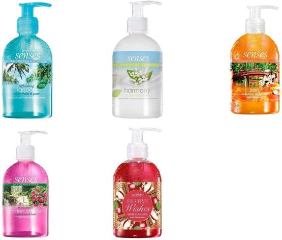AVON Senses Hand Wash Bundle Pack Of 5 (250ml x 5 Bottles) - Image 2
