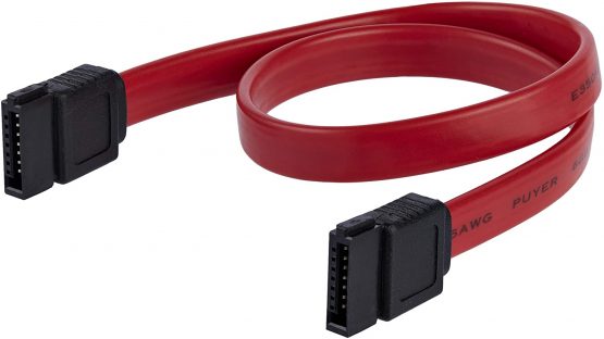 StarTech 12in SATA Serial ATA Cable - SATA cable - Serial ATA 150/300 - SATA (F) to SATA (F) - 1 ft - red - SATA12 - Image 3