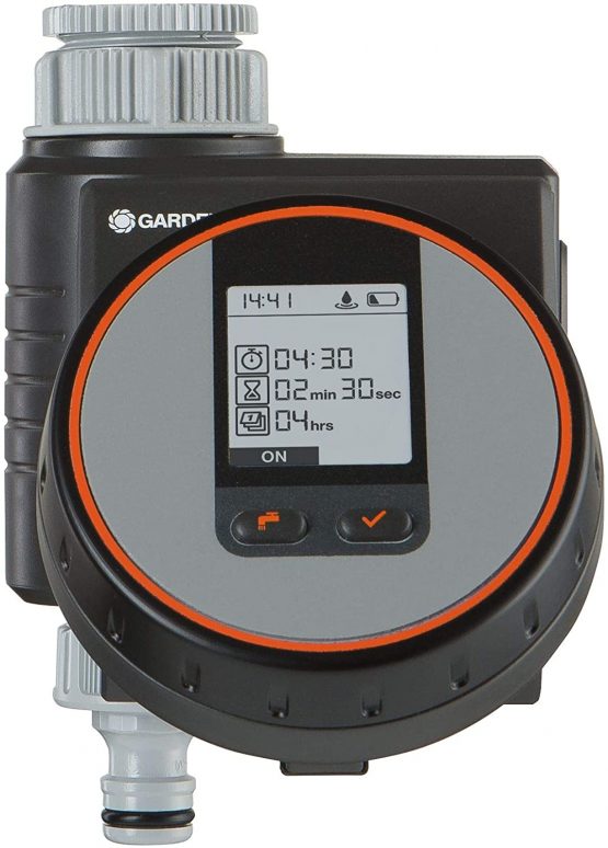 GARDENA Water Control Flex: Automatic Irrigation Control, Irrigation Time Periods Can Be Adjusted In Cycles Of Seconds, With LCD (1874-20) - Image 2