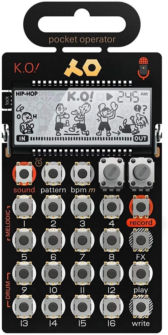 Teenage Engineering PO-33 Pocket Operator KO Sampler/Sequencer