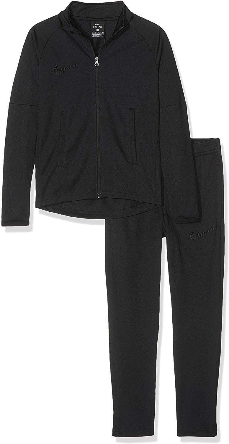 Nike B Nk Dry ACDMY TRK Suit K2 Tracksuit - Black/X-Large, black/Black/(black), XL