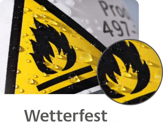 Avery Zweckform Protection & Security Labels 105 x 148 mm Weatherproof Film 20 Blatt White - Image 3