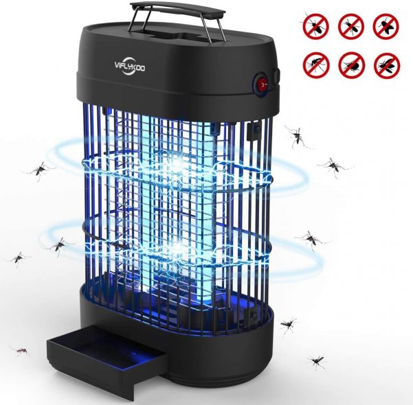 VIFLYKOO Insect Killer, Electric Insect Fly Zapper Bug Zapper 14W (60