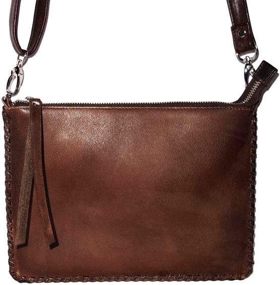 Genuine Leather Crossbody Bag for Women, Vintage Purse, Leather Bag - Image 2