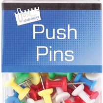 Just Stationery Hanging Box Push Pin (Pack of 50), 9191