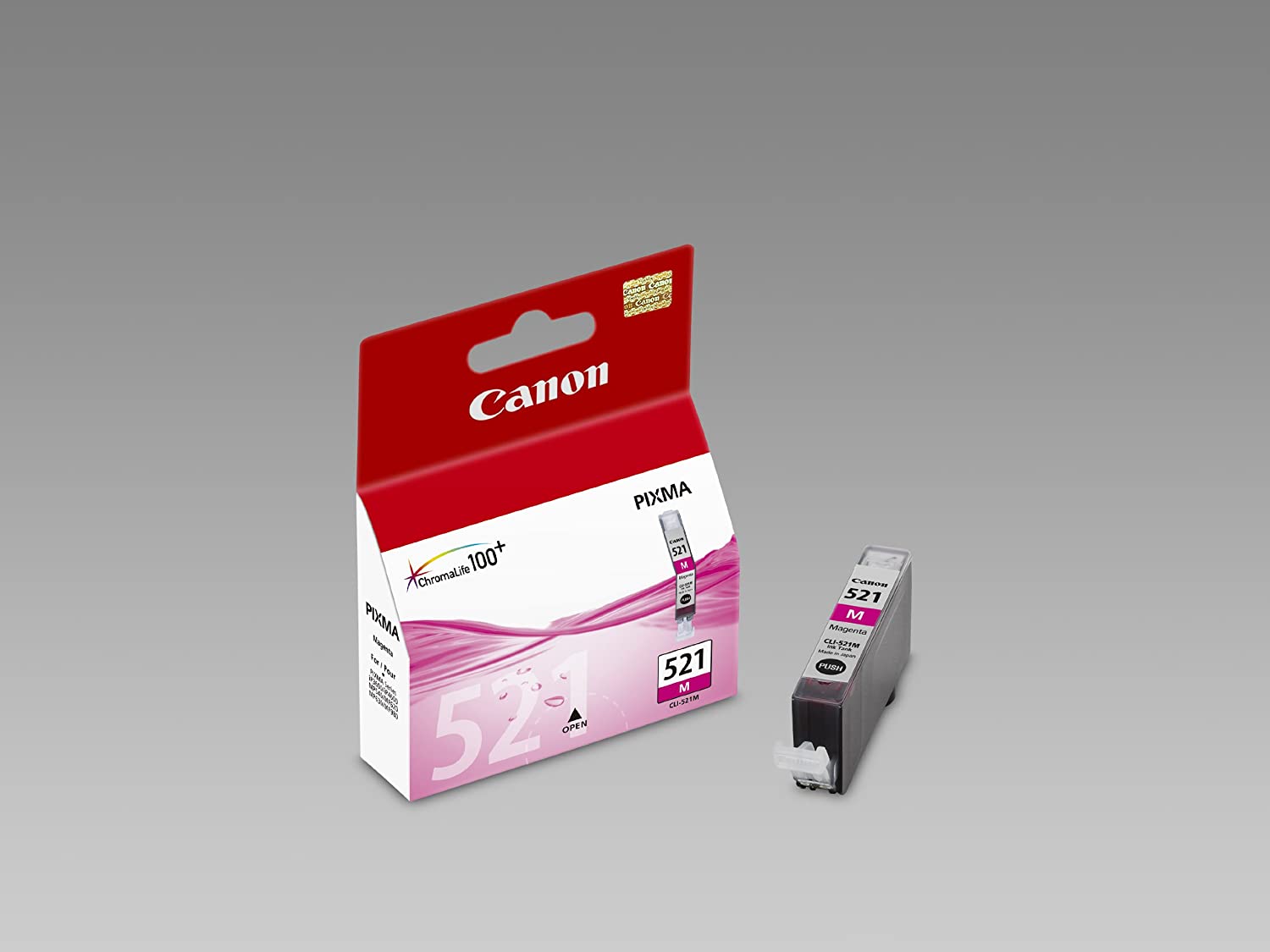 Canon CLI-521 Inkjet Toner Cartridge - Magenta - Image 4
