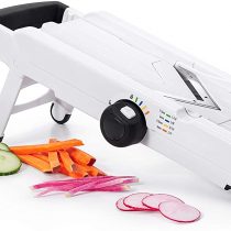 OXO Good Grips V-Blade Mandoline Slicer, 18/8 Stainless Steel, White/Black
