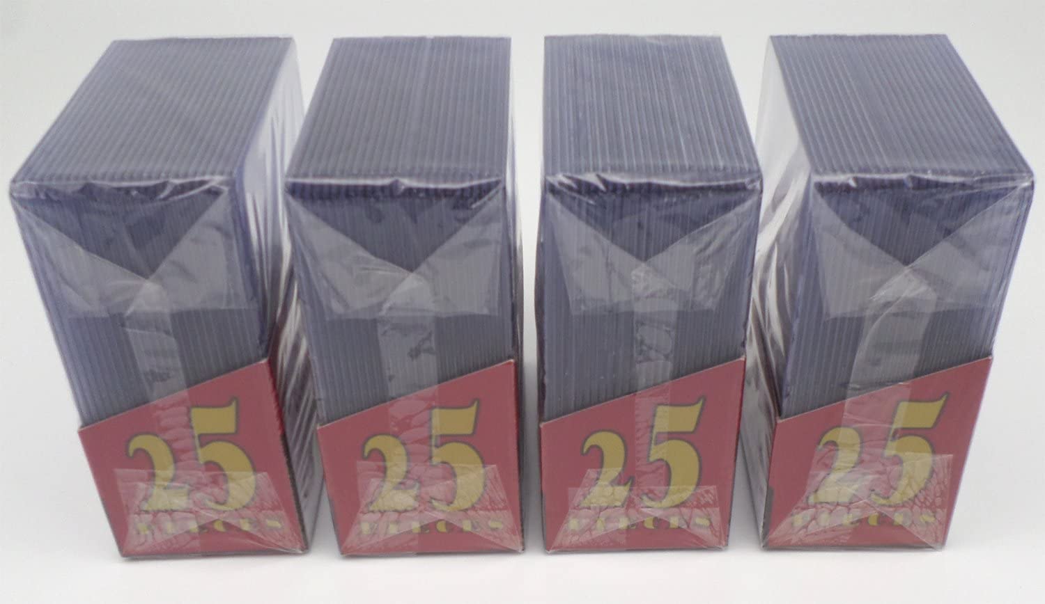 docsmagic.de 4 x 25 Premium Toploader - 3" x 4" - Standard Size - 70 x 96, 4 Packs, Standard 3 x 4 - Premium - Image 2