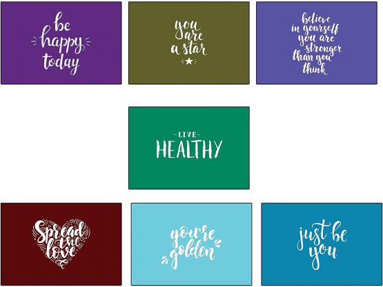 45 Shades of Motivation - Set of 45 Postcards. 45 Different Motivational and Inspirational Quotes - Image 4