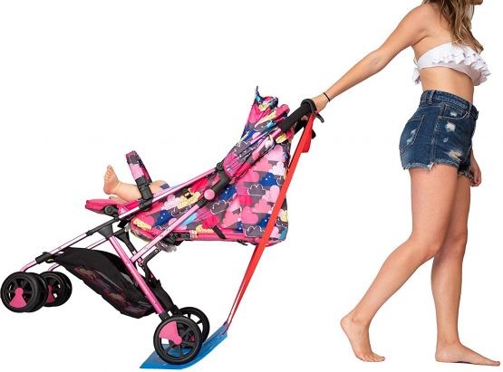 Sand Slider Detachable Sand or Snow Slide for Pushchairs & Strollers, Great For Holidays - Image 2