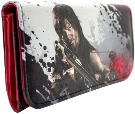AMC Walking Dead Daryl Dixon Multicoloured Card Tri-Fold Purse
