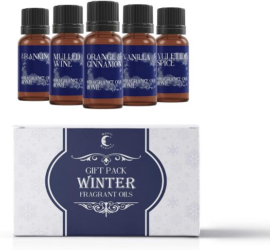 Mystic Moments | Fragrant Oil Starter Pack - Winter Oils - 5 x 10ml