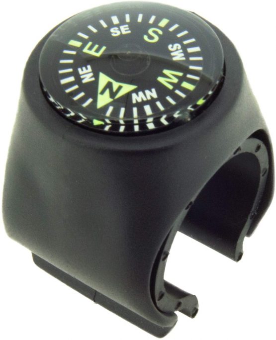 Sun Company Clip-On Compass for Bikes | Handlebar Compass for Bicycle, Motorcycle, ATV, or Snowmobile