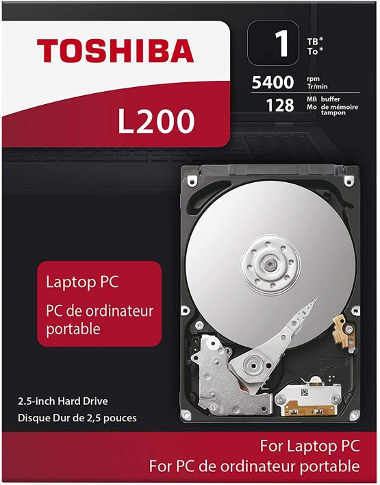 Toshiba L200 1 TB 7 mm 2.5 Inch SLIM SATA HDD - Image 4
