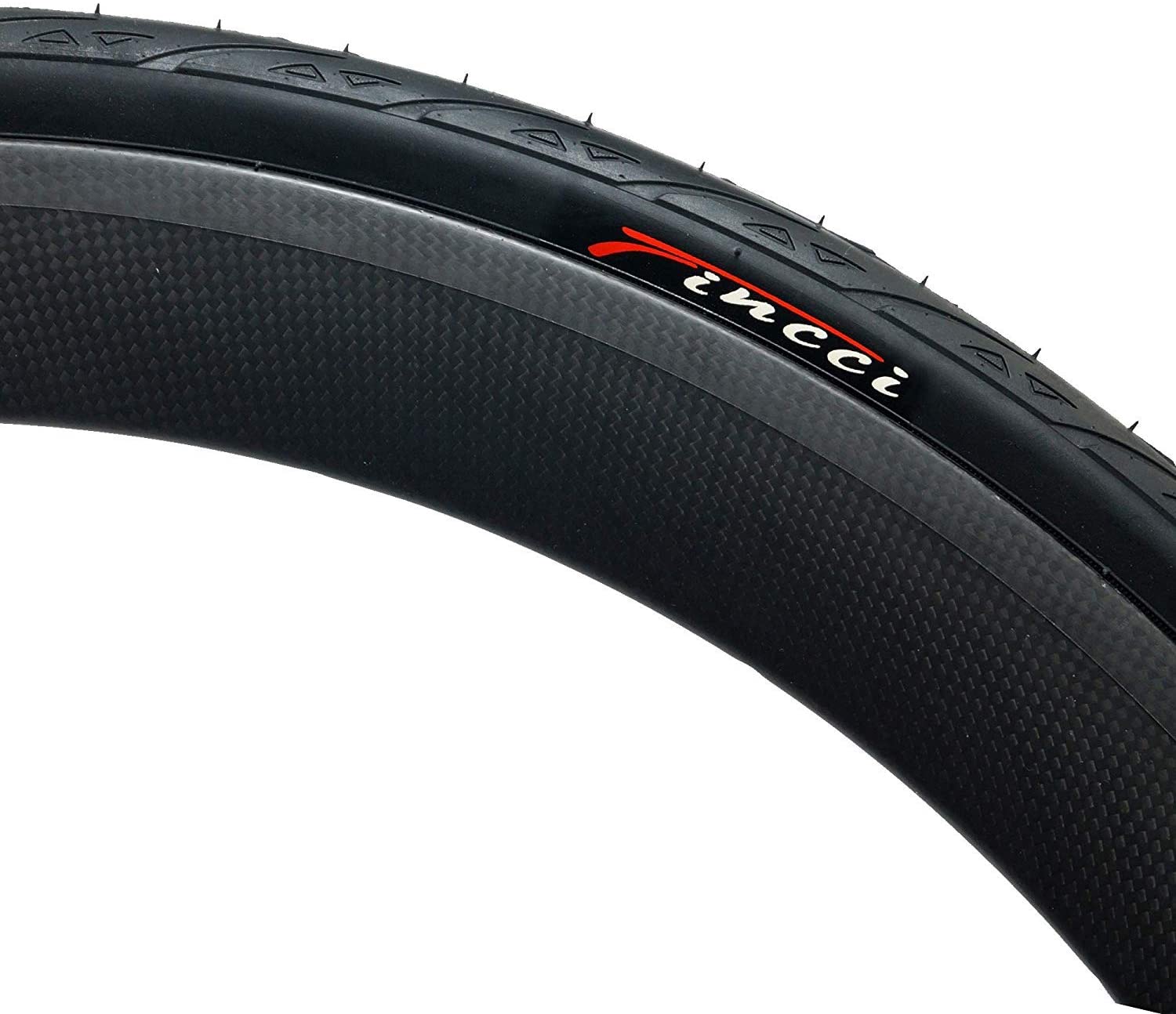 Fincci Pair 700 x 25c Road Tyres, Slick Road Bike 700c Tyres, 25-622 with 1mm Nylon Anti Puncture 60 TPI, Wheelset 28 inch - Image 4