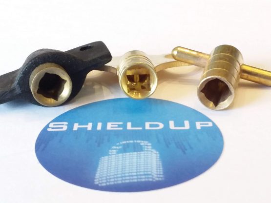 ShieldUp Radiator Valve Bleed Keys | Pack of 3 Different rad Keys - Image 2