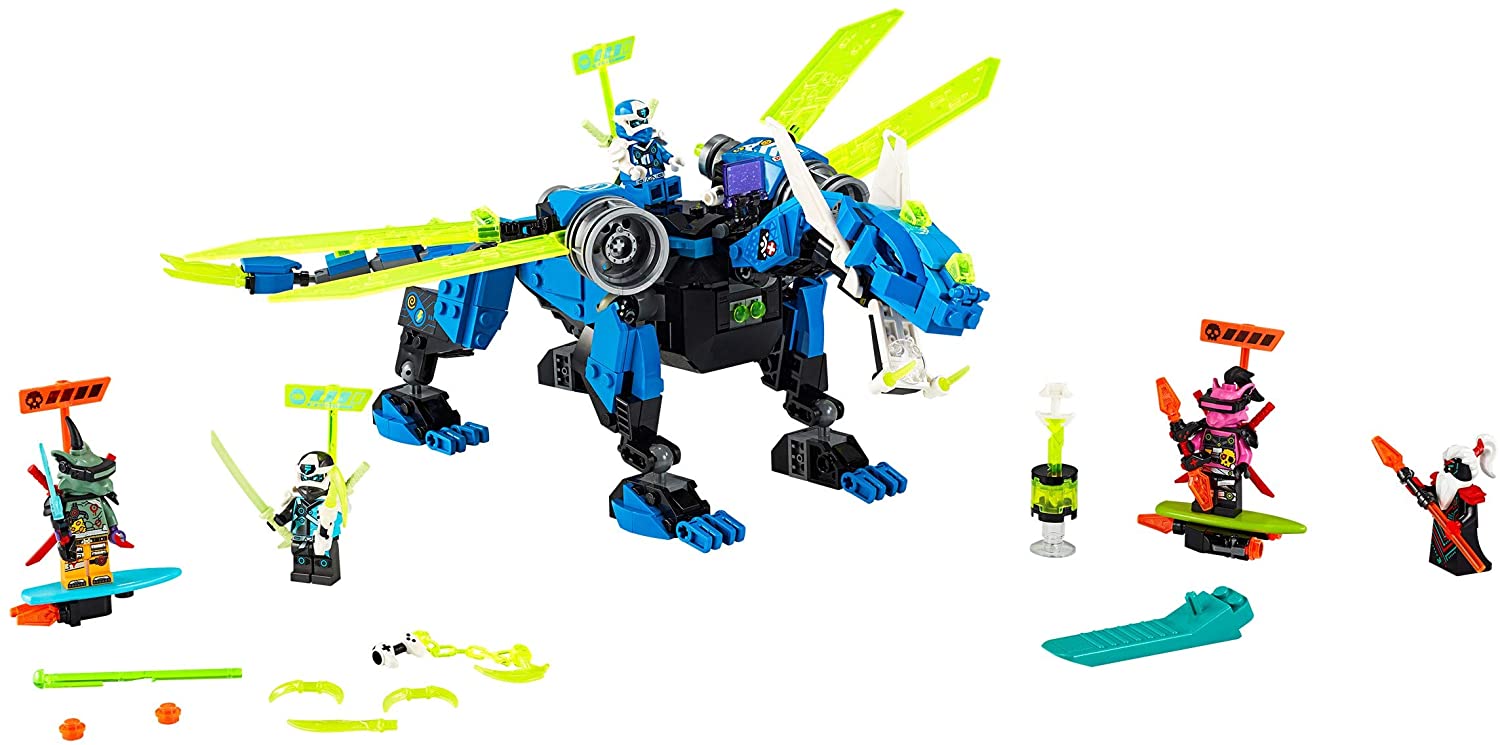 LEGO Ninjago 71711 Jay's Cyber Dragon, Model Specific - Image 3