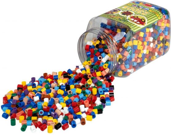 Hama 10.8587 Maxi Beads in tub, Mixed