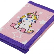 RFID Wallet, Cute Cartoon Wallet with Zipper for Kids, Unicorn